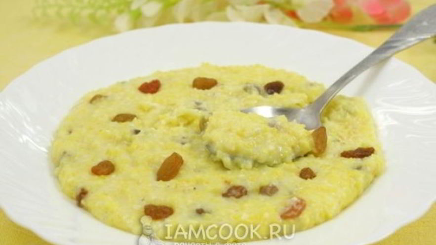 Рецепт кукурузной каши в мультиварке