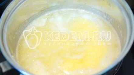 Рецепт кукурузной поленты с овощами