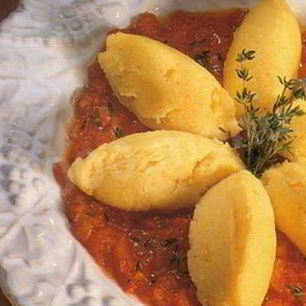 Рецепт Кукурузной поленты с сыром