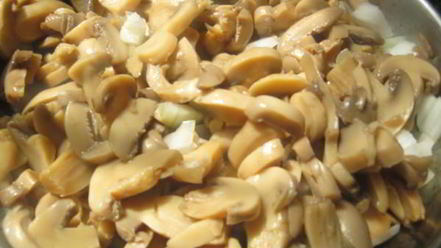 Рецепт мамалыги с грибами