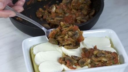 Рецепт поленты с грибами и шафраном