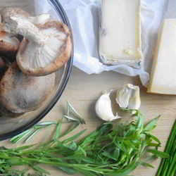 Рецепт Поленты с грибами