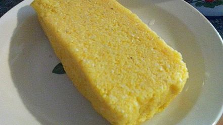 Рецепт поленты с грибным рагу и овощами