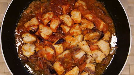 Рецепт поленты с курицей