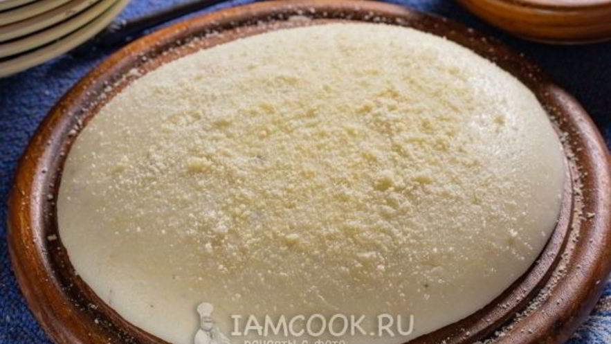 Рецепт поленты с сыром