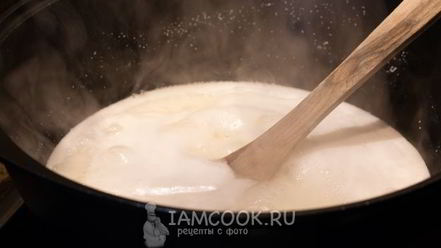 Рецепт поленты с сыром