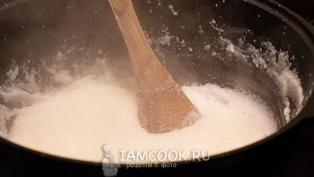 Рецепт поленты с сыром