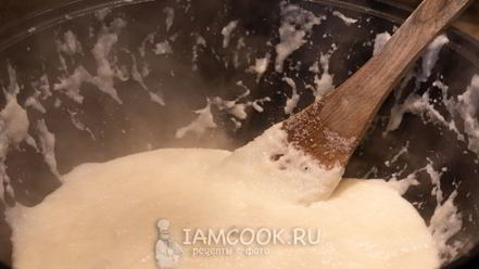 Рецепт поленты с сыром