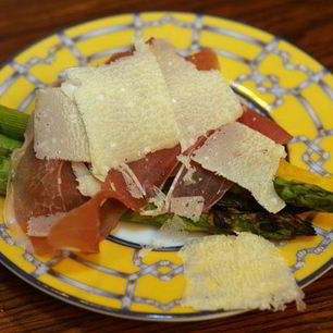 Рецепт Поленты со спаржей