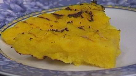 Рецепт поленты со спаржей