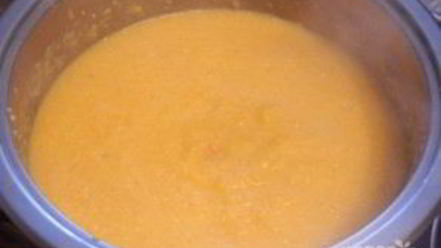 Рецепт тыквенно-кукурузной каша на молоке