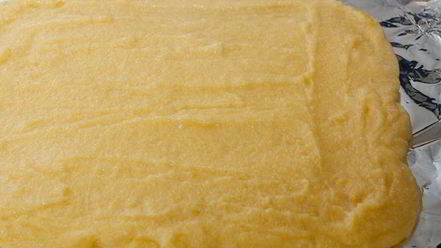 Рецепт запеченной поленты с пармезаном