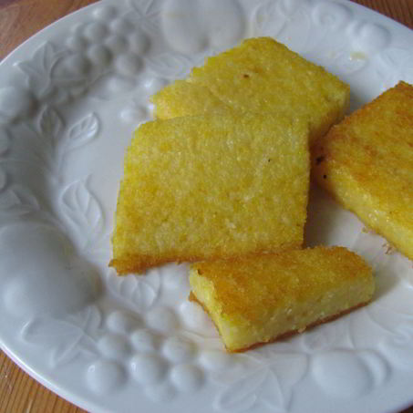 Рецепт Жареной кукурузной каши