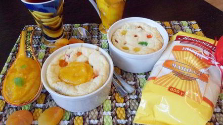 Рецепт гурьевской каши с цукатами