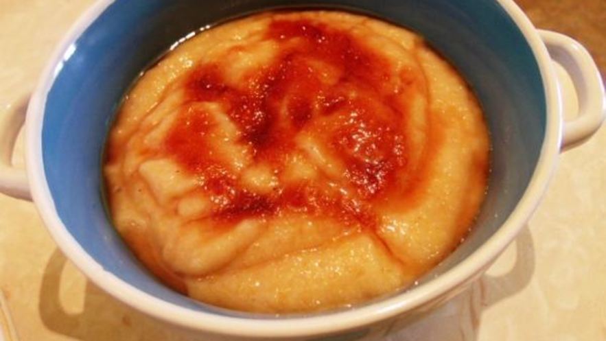 Рецепт каши манной с яблоками