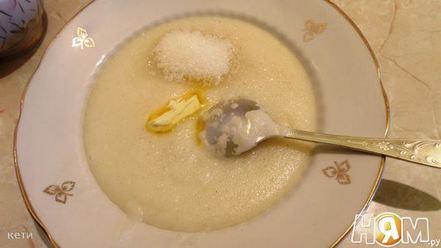 Рецепт каши манной с яблоками