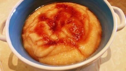 Рецепт каши манной с яблоками