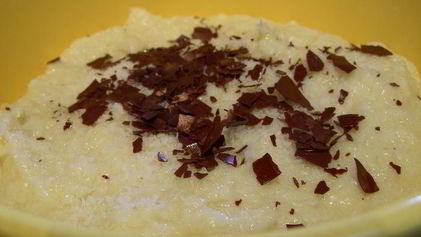 Рецепт Кокосовой манной каши