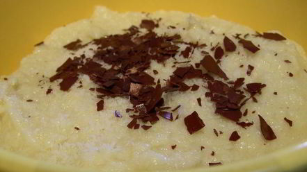 Рецепт кокосовой манной каши