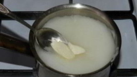 Рецепт манной каши без молока