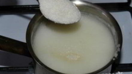 Рецепт манной каши без молока