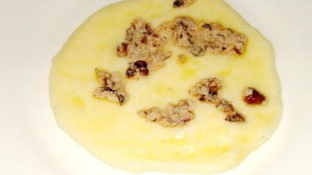 Рецепт манной каши гурьевской с грецкими орехами