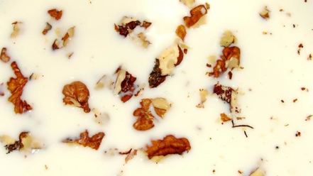 Рецепт манной каши гурьевской с грецкими орехами