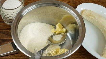 Рецепт манной каши с бананом