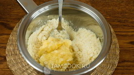 Рецепт манной каши с бананом