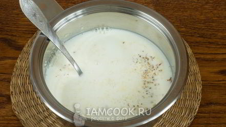 Рецепт манной каши с бананом