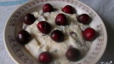 Рецепт манной каши с изюмом