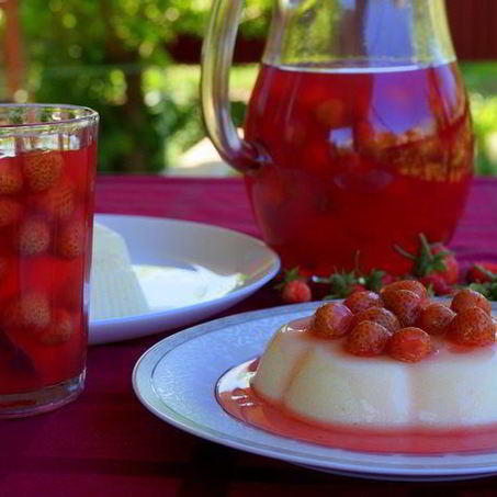 Рецепт Манной каши с киселем