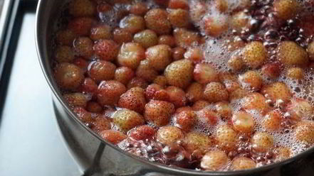 Рецепт манной каши с киселем