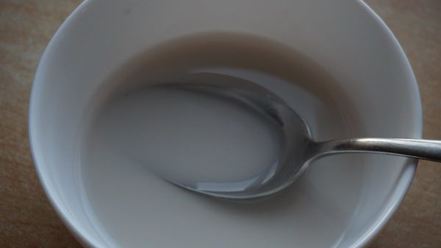 Рецепт манной каши с киселем