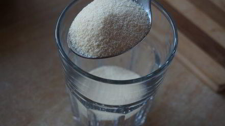 Рецепт манной каши с киселем