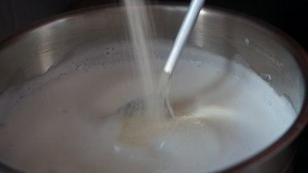 Рецепт манной каши с киселем