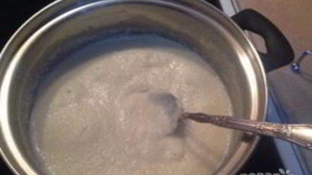 Рецепт манной каши с медом