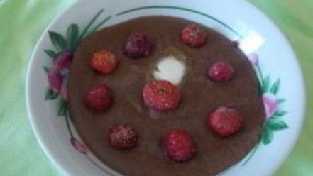 Рецепт манной каши с шокаладом