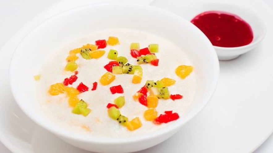 Рецепт манной каши с цукатами