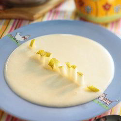 Рецепт Манной каши со свежей грушей