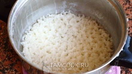 Рецепт молочной каши из риса и манки