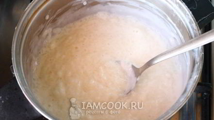 Рецепт молочной каши из риса и манки