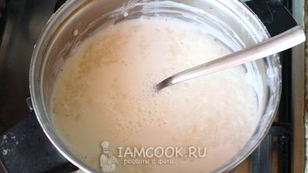 Рецепт молочной каши из риса и манки