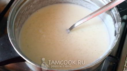 Рецепт молочной каши из риса и манки