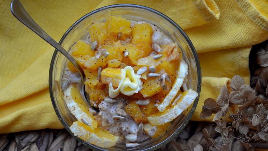 Рецепт апельсиновой овсянки