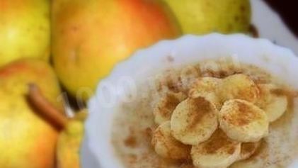 Рецепт Грушевой овсяной каши