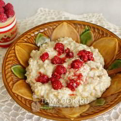 Рецепт Карамельной овсяной каши