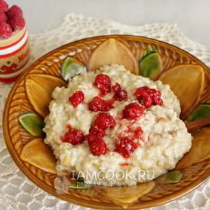 Рецепт Карамельной овсяной каши