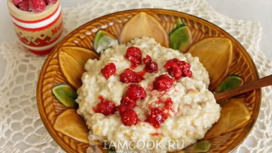 Рецепт карамельной овсяной каши