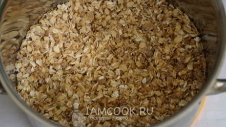 Рецепт карамельной овсяной каши